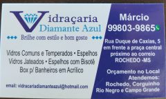 Vidraçaria Diamante Azul
