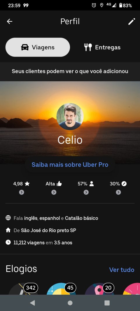 Celio Soleman Motorista De Aplicativo 