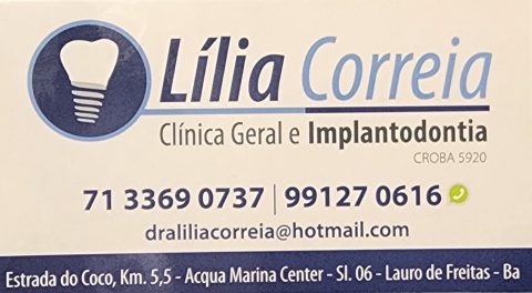 Consultório Odontológico Dra Lilia Correia 