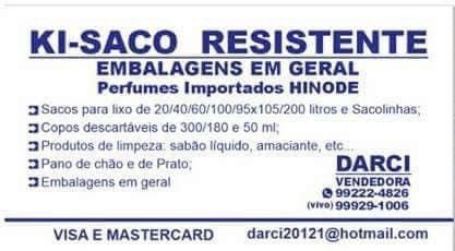 Ki-Saco Produtos De Limpeza E Embalagens